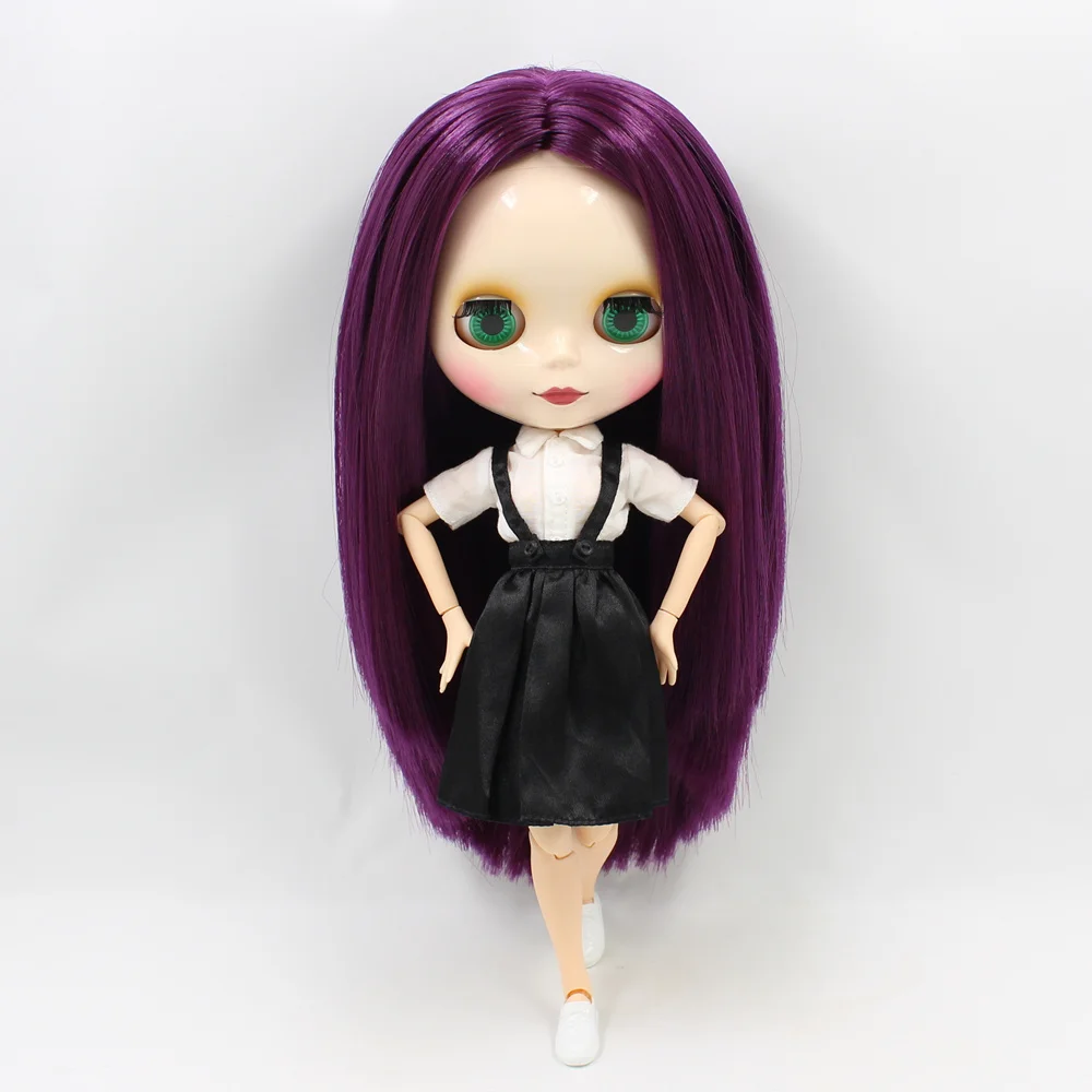 Blyth кукольные 1/6 шарнирное тело телесного цвета ледяной Глубокий фиолетовый