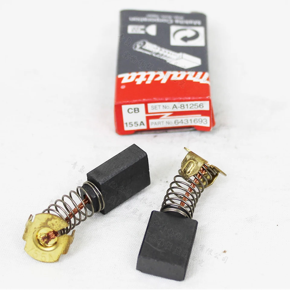 

Japan Makita Carbon Brush CB-155A Electricity Brush For HR5001C Hammer DM171/HM1202C/1242C Power Tools Accessories