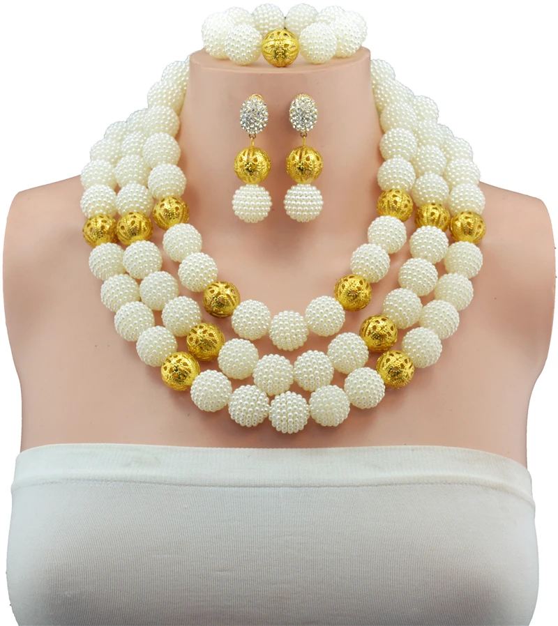 Набор ювелирных изделий для женщин набор из шариков и чокеров|african beads|bridal jewelry