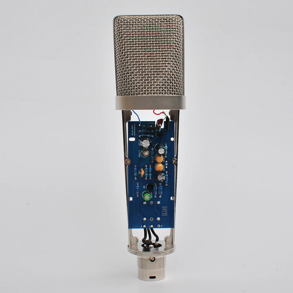HTT-U87 DIY серебряный профессиональный 34 мм капсулы Музыка Аудио студия звукозаписи конденсаторный микрофон