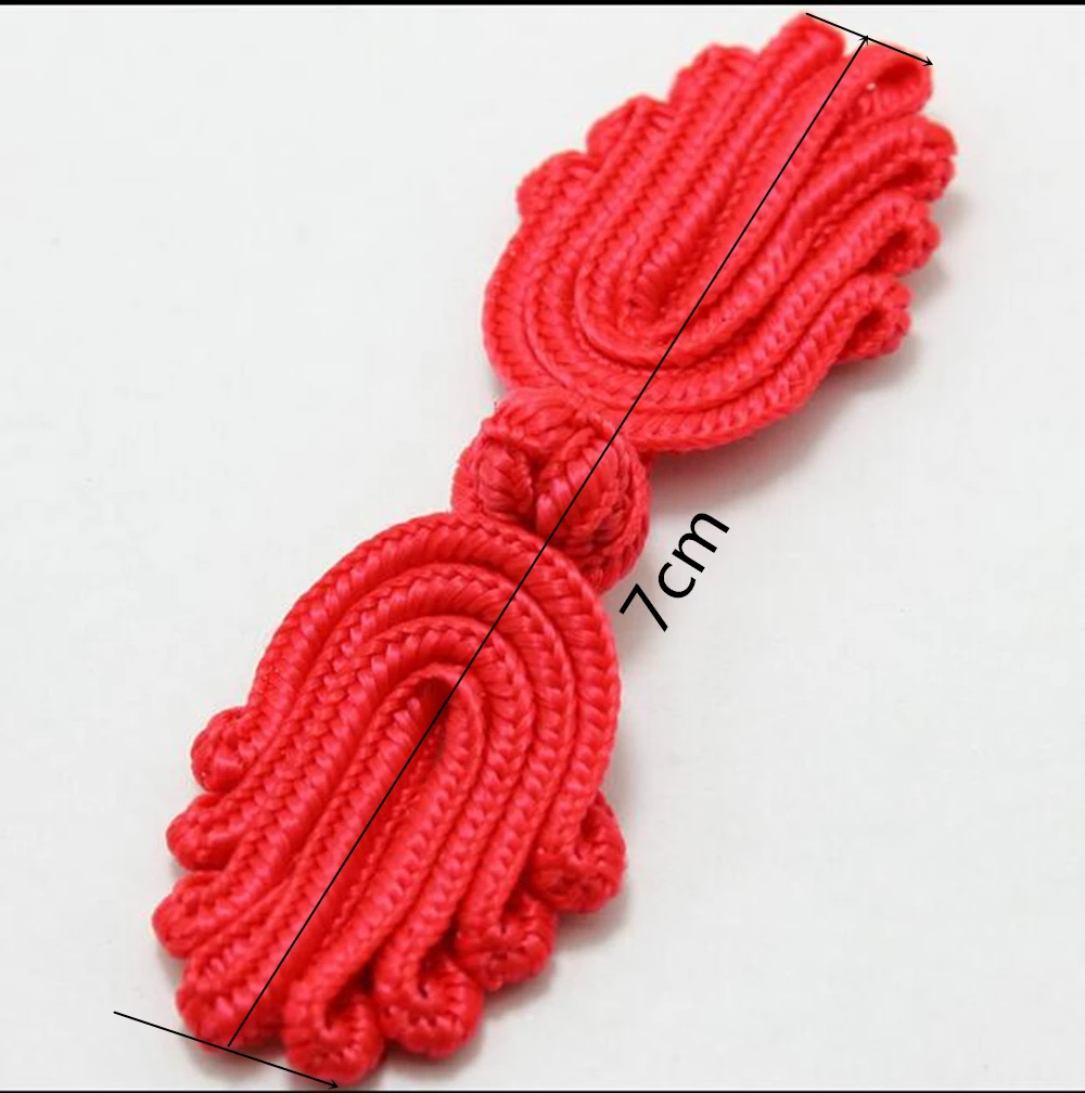 10 шт 7 см Высокое качество китайский узел сделанный вручную кнопки стиль Одежда