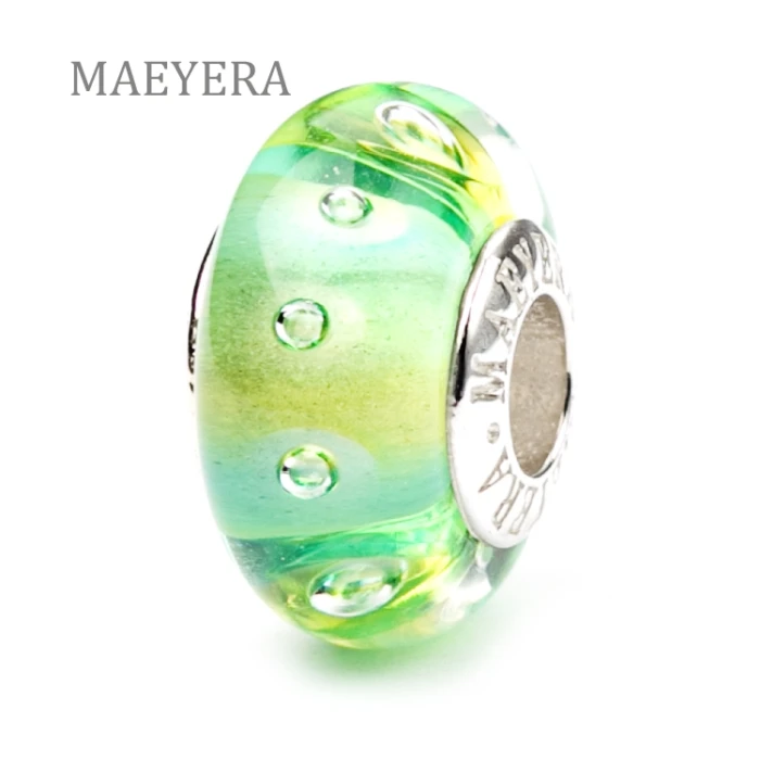 Женское ювелирное изделие MAEYERA из серебра 925 пробы с цветными пузырьками