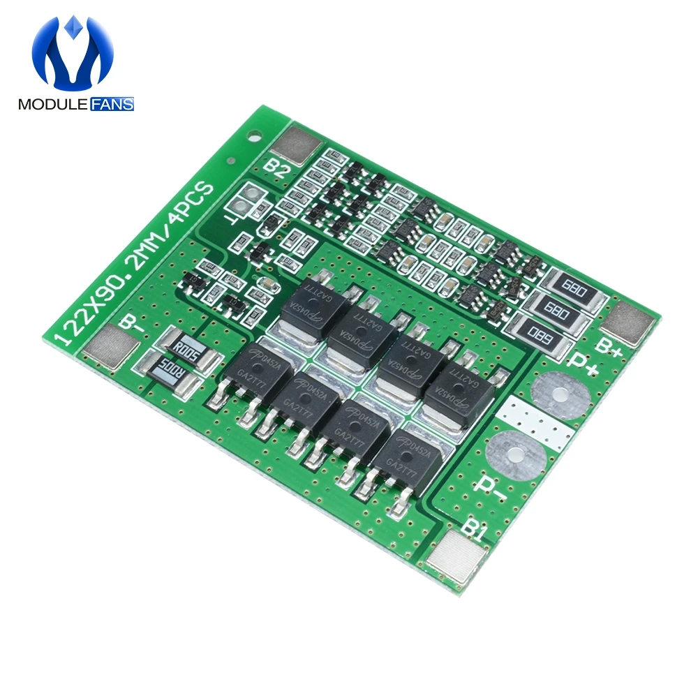 3S 25A литий ионный аккумулятор 18650 BMS PCM плата защиты от короткого замыкания модуль