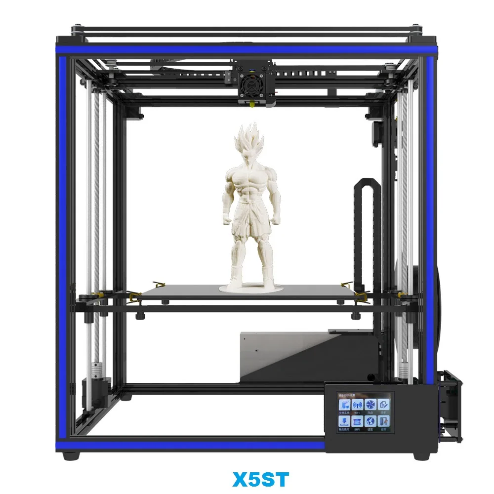 Tronxy новейший 3d принтер X5S 3,5 дюймов сенсорный экран большой размер печати 330*330*400 мм