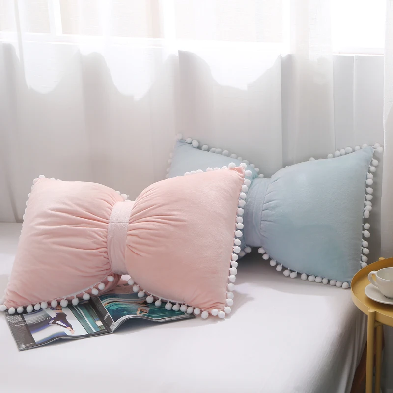 2018 Direct Selling Time-limited Cusion Cushions Emoji French Bulldog Welfare Plush Bow Hold Lovely Ball Can Unpick And Wash | Дом и сад