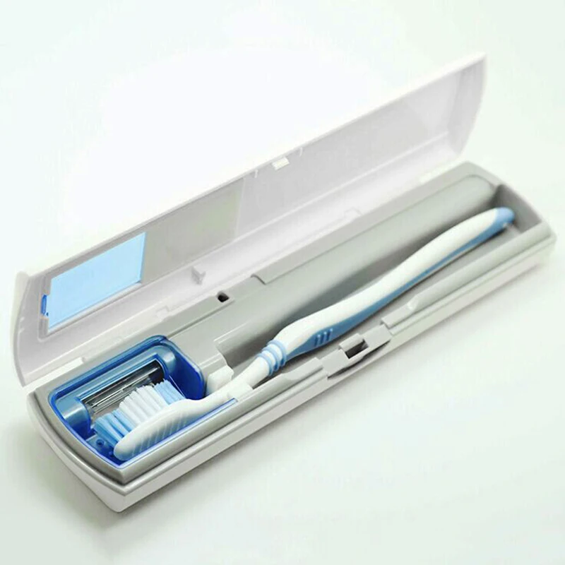 Дезинфицирующее средство для зубных щёток на батарейках|toothbrush cleaner|uv sanitizersanitizer