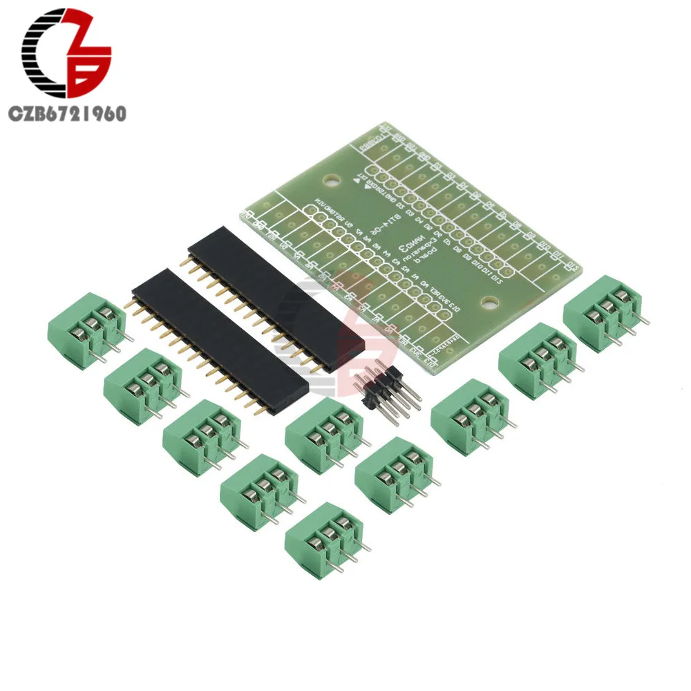 Расширительная плата клеммный адаптер DIY наборы для Arduino NANO IO щит V1.0 |