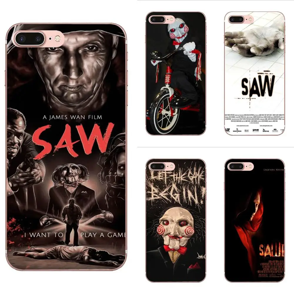 В продаже для Sony Xperia Z Z1 Z2 Z3 Z4 Z5 compact Mini M2 M4 M5 T3 E3 E5 XA XA1 XZ Premium Saw Leigh Whannell Horror