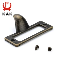 5pcs kak zinc alloy handle antique brass label pull frame file name card holder for furniture cabinet drawer box case hardware