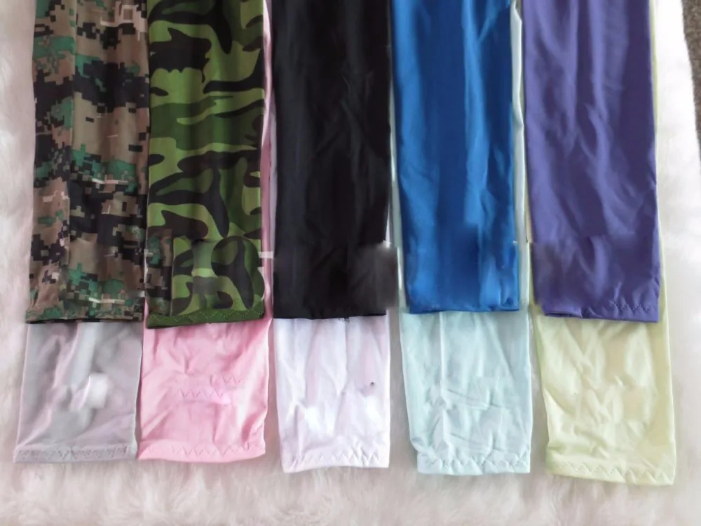 Компрессионный рукав спортивные Бейсбольные футбольные баскетбольные неоновые