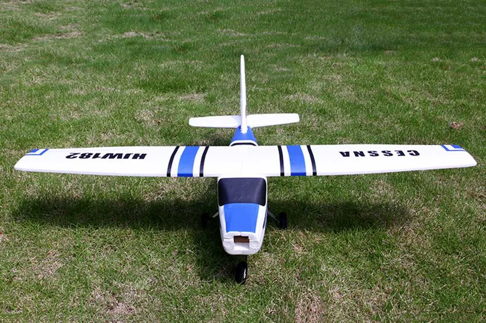 Cessna HJW 182 1200 мм размах крыльев EPS тренер для начинающих RC самолет PNP