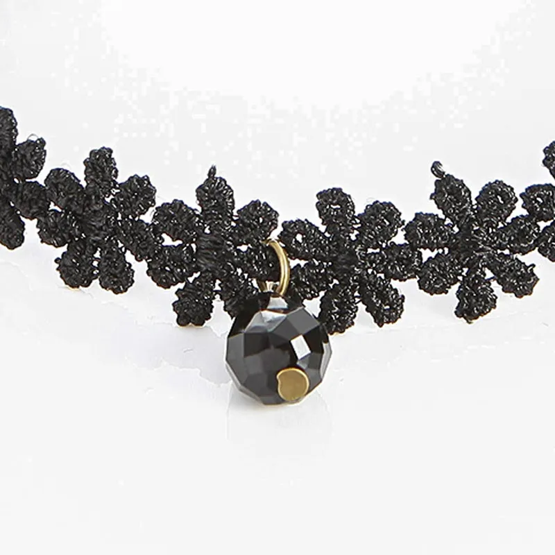 Женское короткое ожерелье с кружевным воротником новинка 2019 | Украшения и