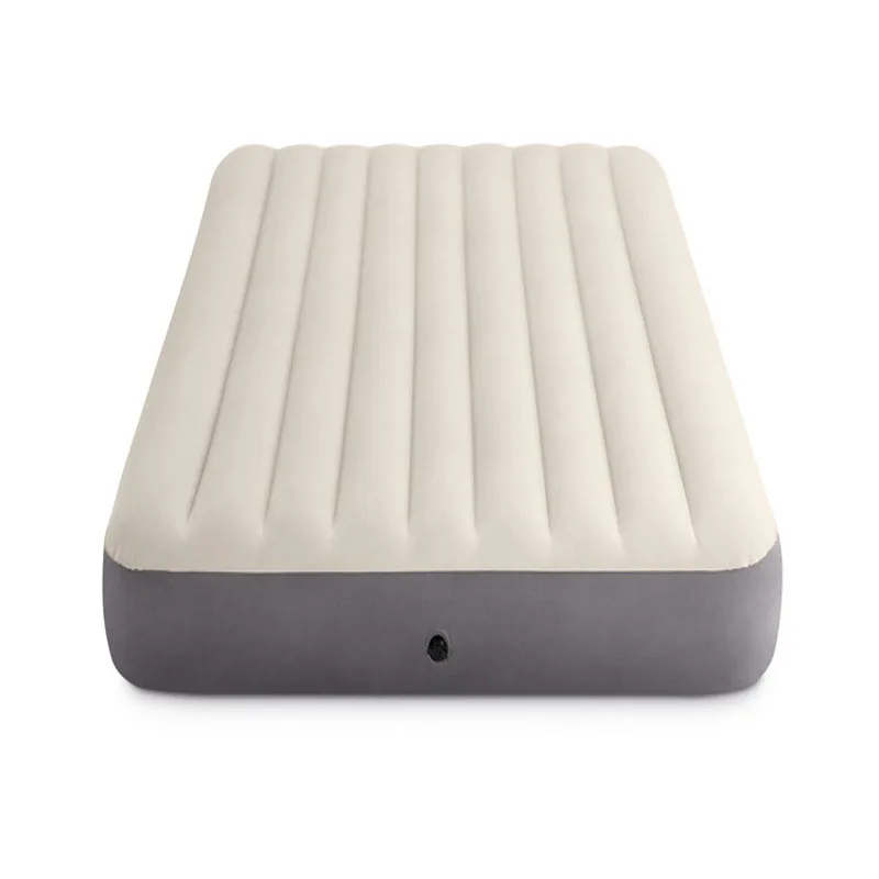 INTEX 64709 152*203*25 см Новая и роскошная линия, надувная кровать для двойного использования, надувной коврик для кемпинга, уплотненный надувной матрас