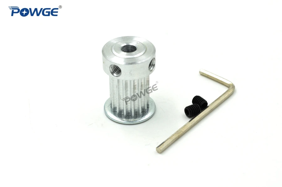Зубчатый шкив 3GT POWGE 1 шт. 16 зубьев отверстие 5/6 35/8 мм для ширины 15 GT3 3MGT синхронный