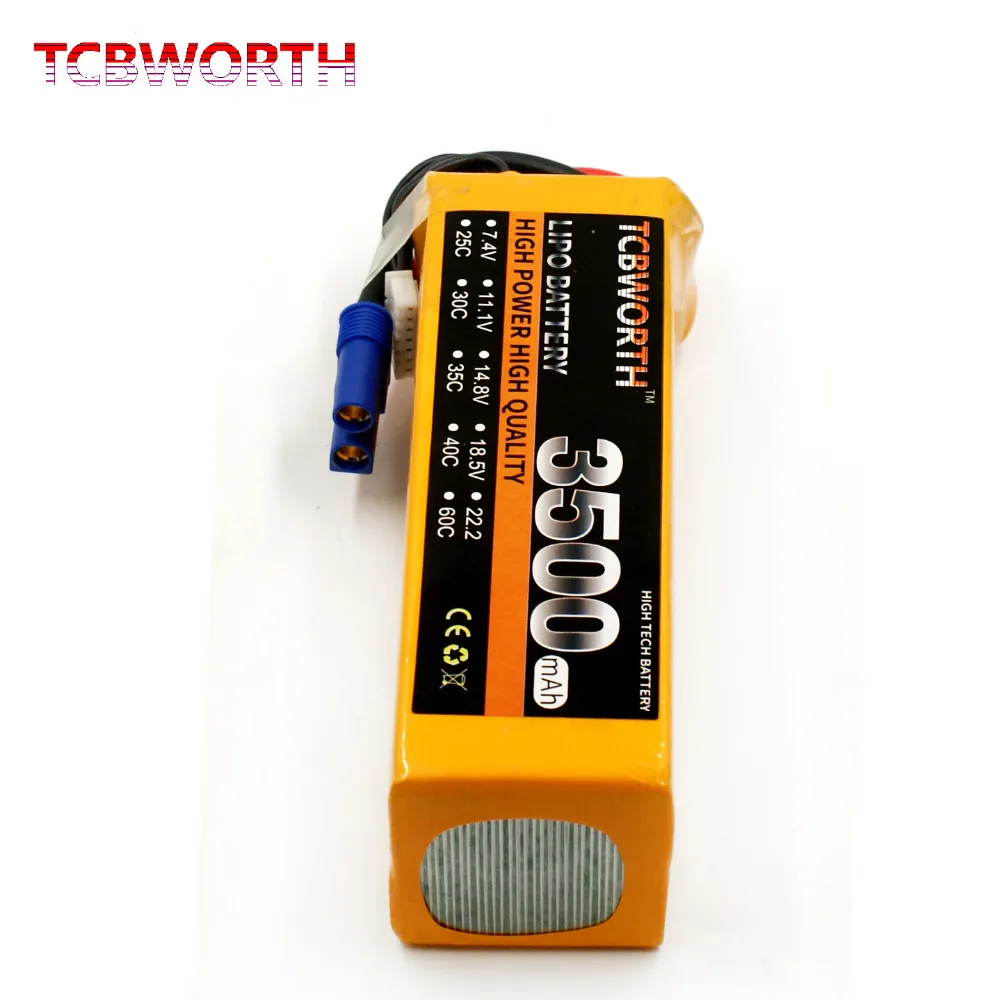 Аккумулятор LiPo TCBWORTH 6S для радиоуправляемого самолета 22 2 в 3500 мАч 60C 120C