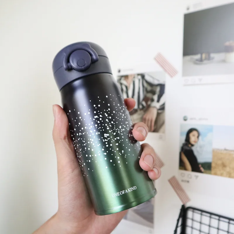 350ml Thermos Bottle Mini Thermo Mug Travel Vacuum Flask Stainless Steel Portable Water Insulation Tumbler Cup Thermocup | Дом и сад
