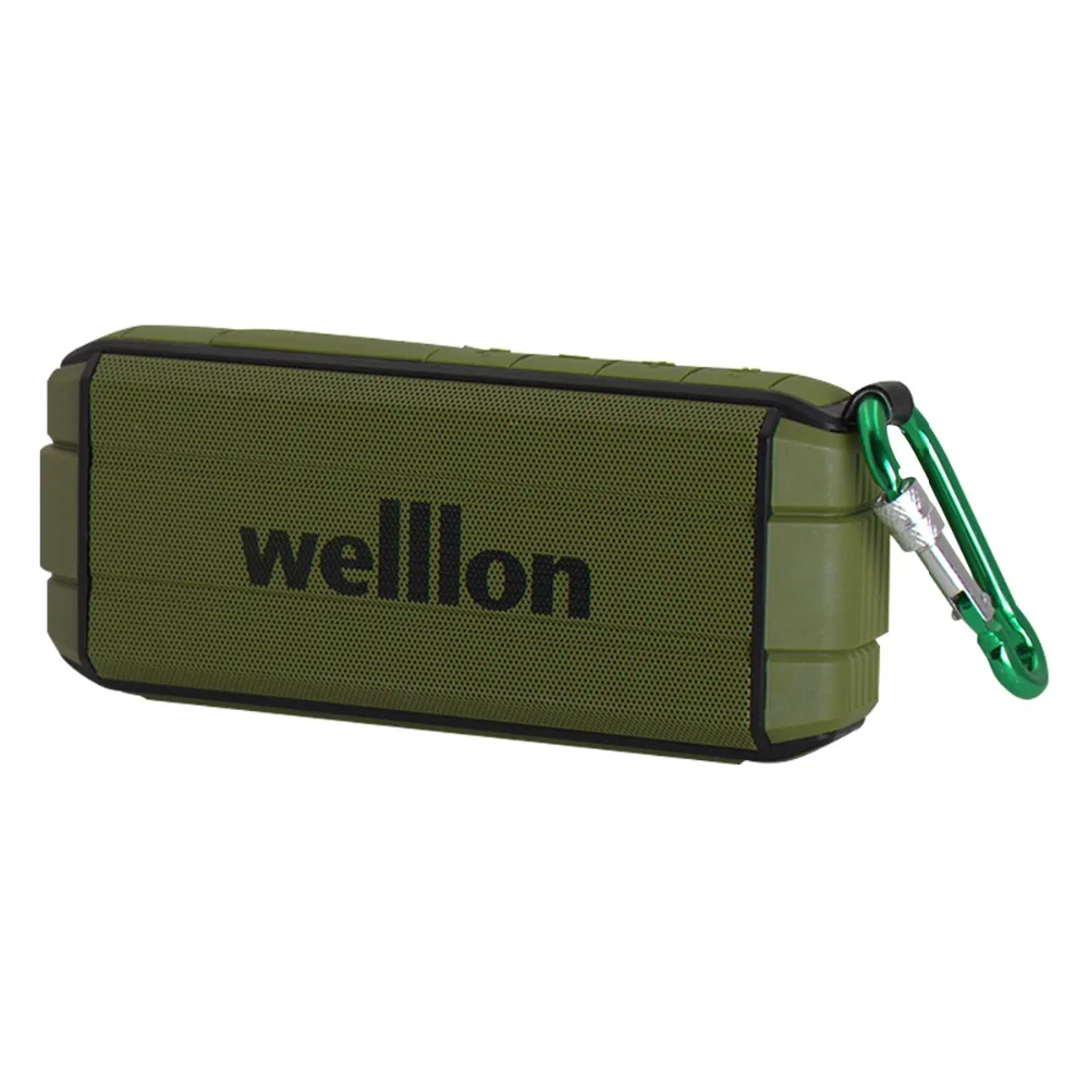 Welllon BT 4.2 IPX6 Водонепроницаемый Bluetooth Динамик Открытый прочный Портативный