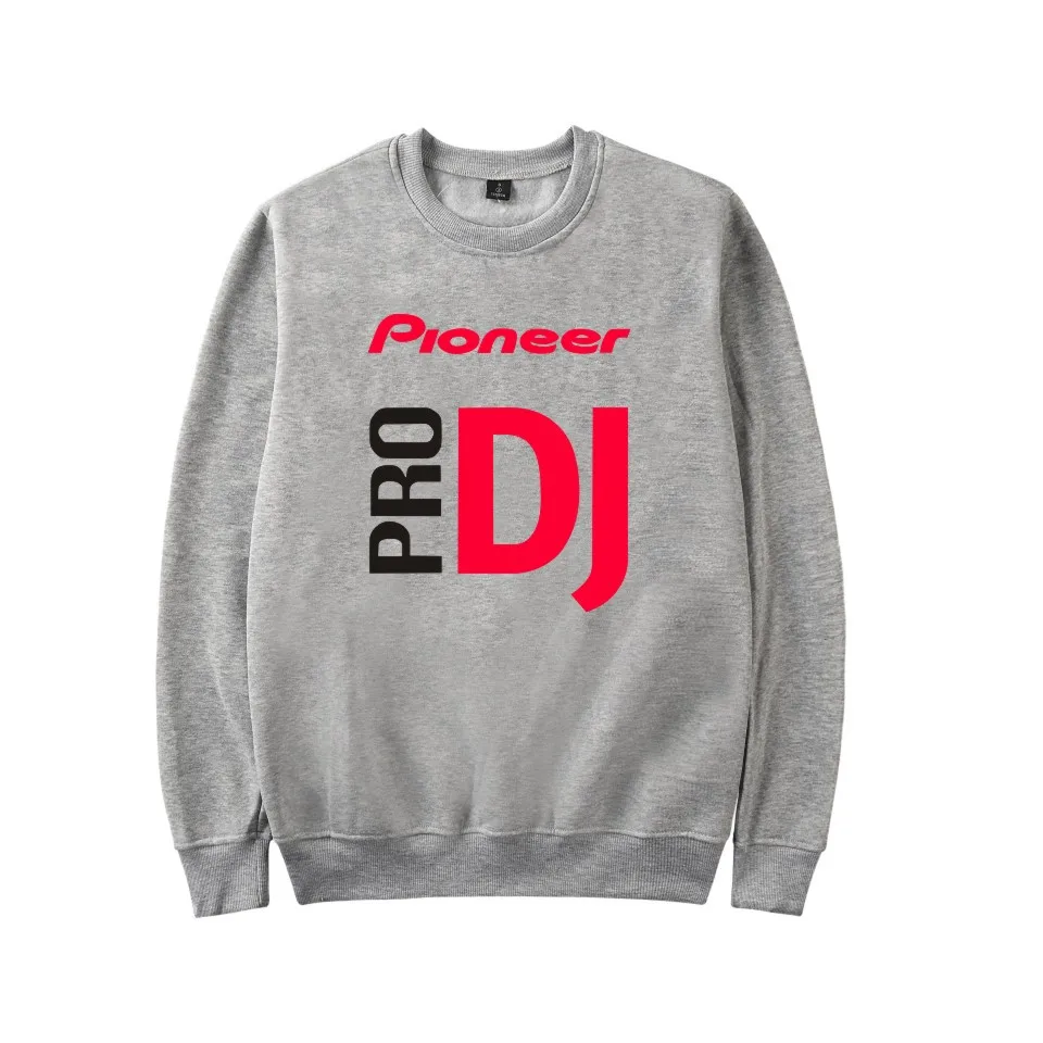 Свитшот pioneer Pro Dj унисекс модный уличный стиль в стиле хип хоп кофта без капюшона