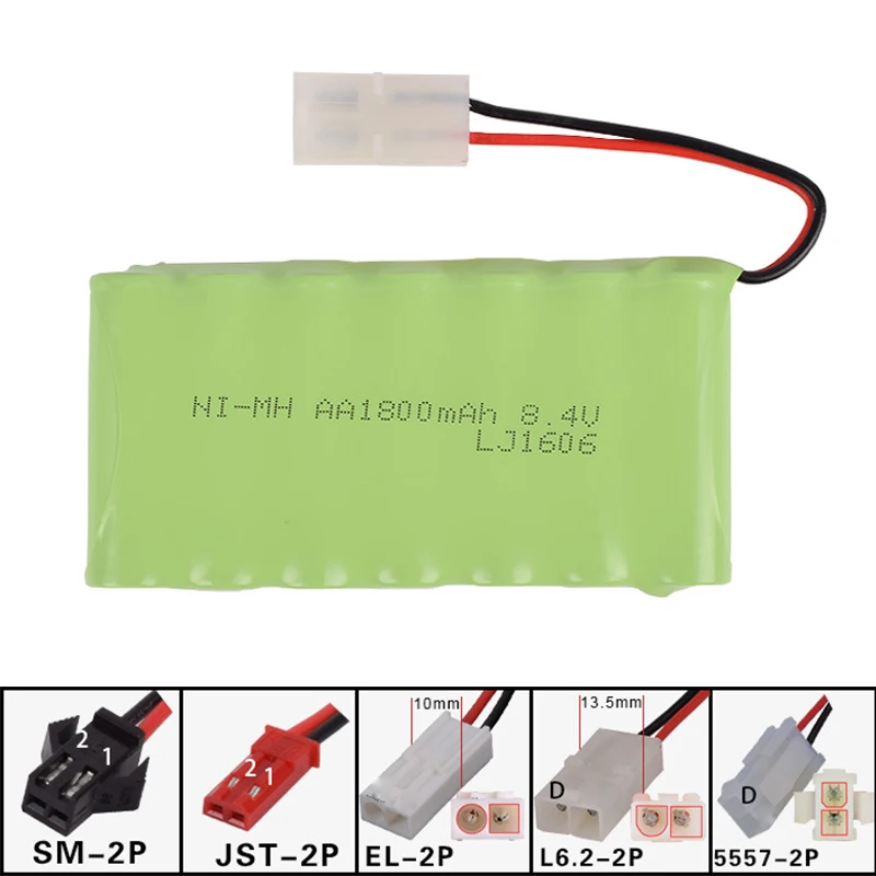 8 4 v 1800mah AA Ni-MH M Батарея электрические игрушки удаленный автомобиль корабль Робот