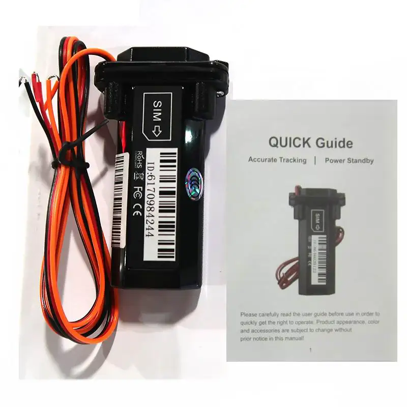 GT02 GPS Tracker Vehicle Tracking Device Waterproof Motorcycle Mini GSM SMS Locator Real Time LBS | Автомобили и мотоциклы