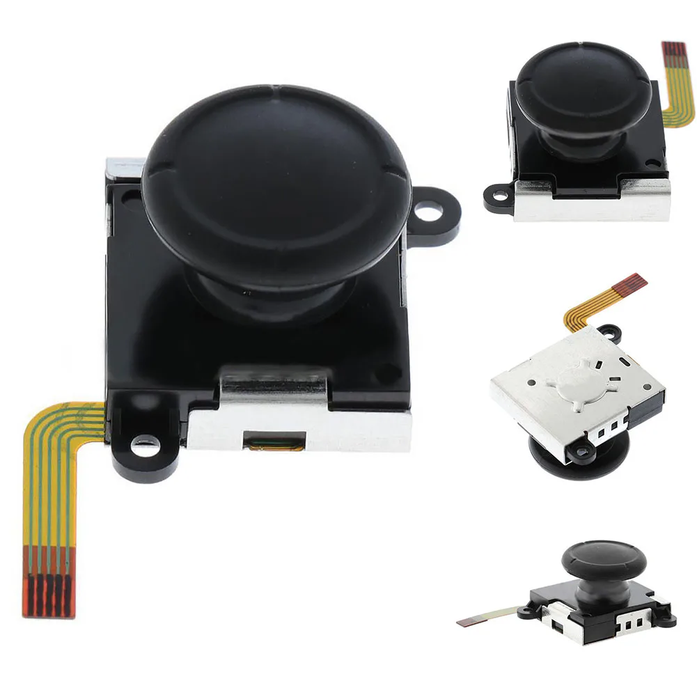 Аналоговый Ремонт джойстик переключатель контроллер Joy con замена большой палец 3D