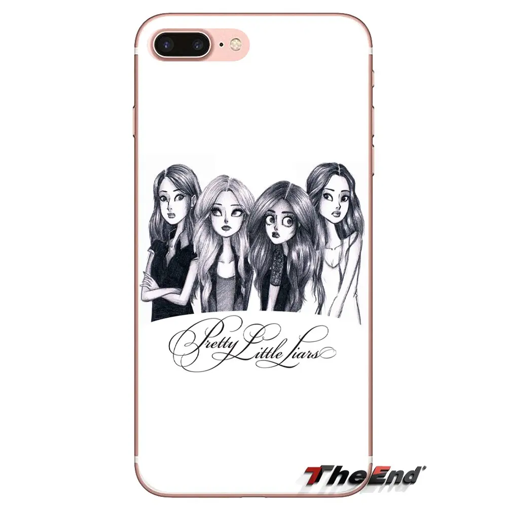 PLL Pretty Little Liars art Poster для Xiaomi Redmi 4A S2 Note 3 3S 4 4X 5 Plus 6 7 6A Pro Pocophone F1 TPU Прозрачный