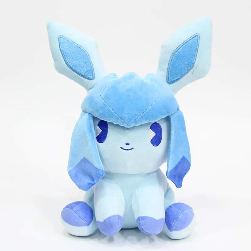4 20 см Пикачу Eevee Glaceon плюшевые игрушки Vaporeon Sylveon Jolteon сидя жеста мягкие животные Детский подарок - Цвет: 4