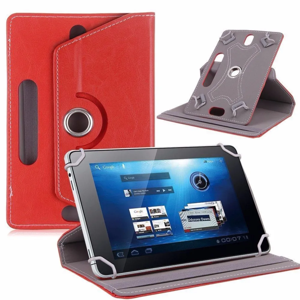 Для NETTAB POCKET 3G тонкий (NT-3603P) 7 дюймов Универсальный PU кожаный чехол 360 градусов