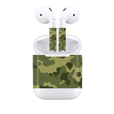 2 шт./лот виниловая наклейка с камуфляжным дизайном наушники для AirPod скины
