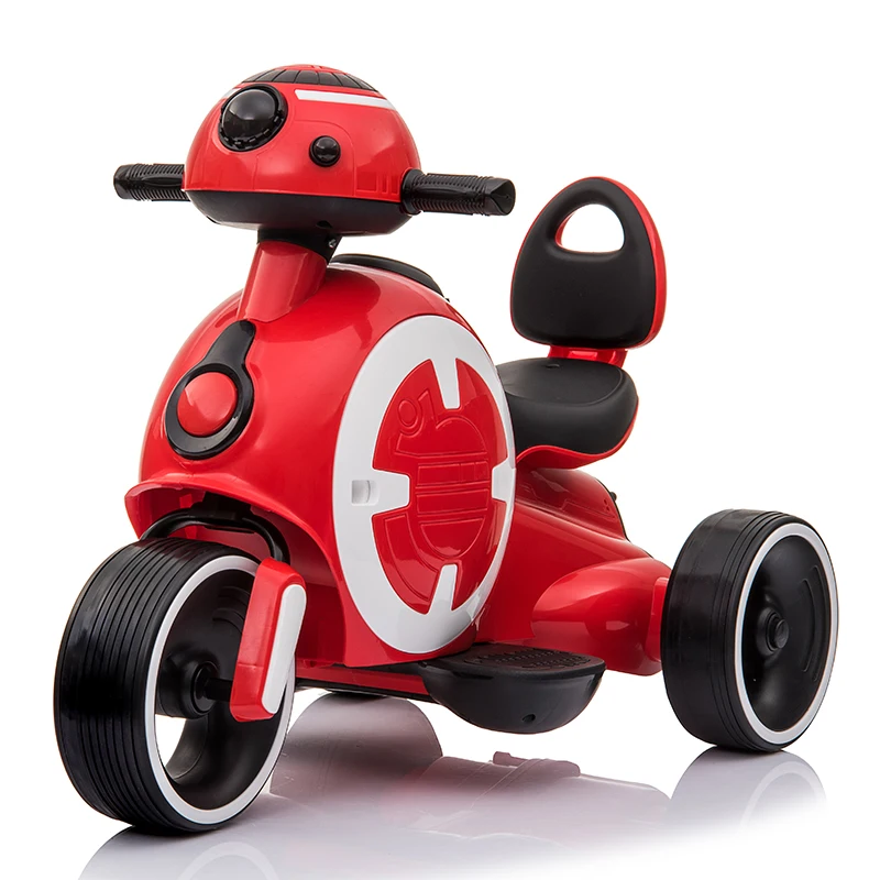 Электрический трехколесный велосипед для детей ясельного возраста девочек и