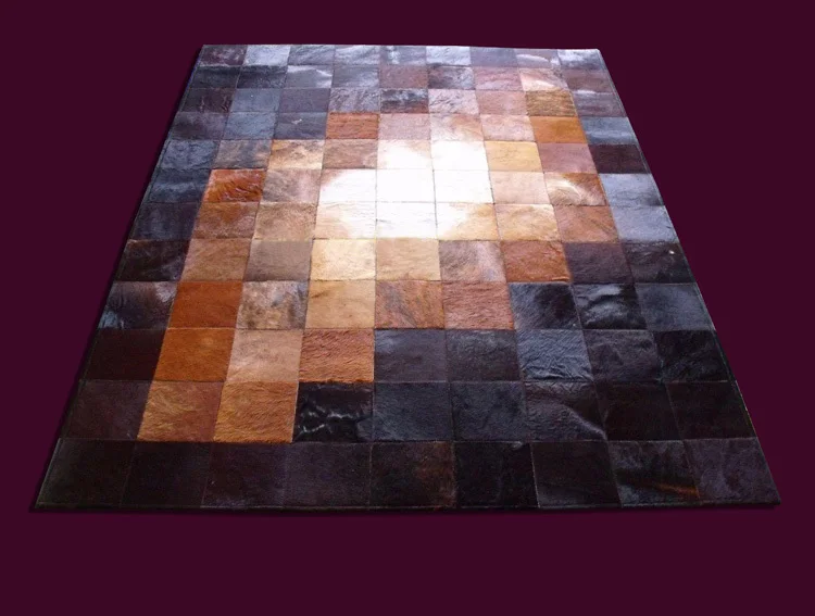

2018 free express delivery 1 piece 100% natural cowhide leather carpet stair treads