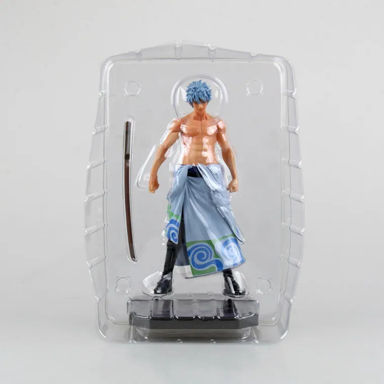 HKXZM фильм фигурка 17 см Серебряный Soul Gin Tama Gintama Sakata Gintoki Brinquedos ПВХ игрушки Brinquedo