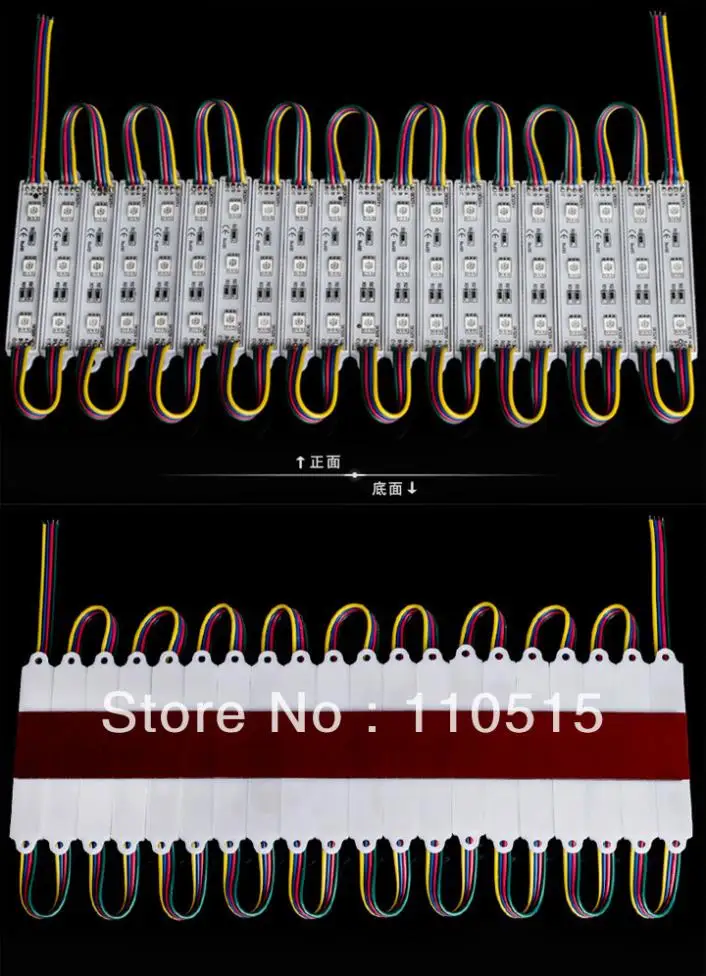 

Бесплатная доставка, светодиодный модуль 5050SMD RGB с теплым/холодным/чистым белым светом, постоянный ток 12 В, вход, водонепроницаемый, 100 шт. в к...