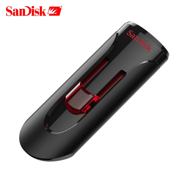 SanDisk 100% Оригинальный оригинальный Cruzer Glide CZ600 USB 3 0 флеш накопитель 16 ГБ 32 64 128 256