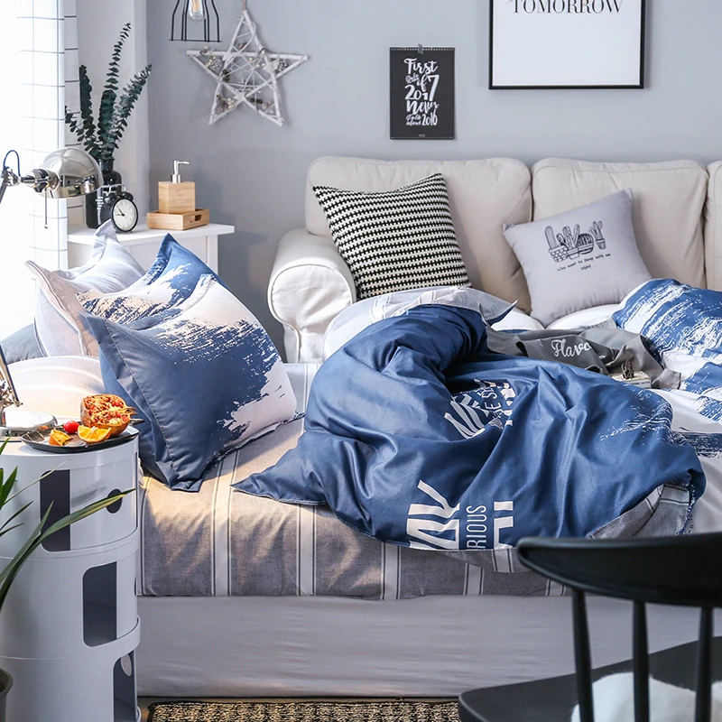 ParkShin 2019 Art Warm Bedding Set Double Bedspread Duvet Cover Flat Sheet Queen King Bed Linen Decor Home Textile | Дом и сад