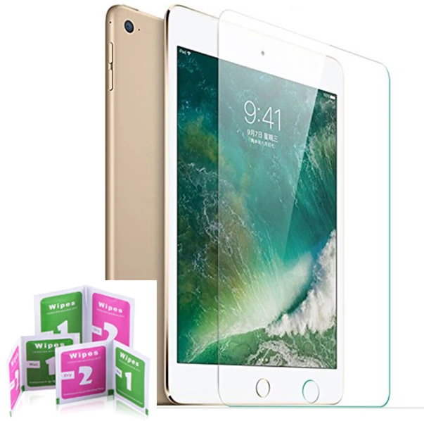 100 шт. закаленное стекло для ipad 2 3 4 5 6 air mini 1 pro Защита экрана Защитная стеклянная