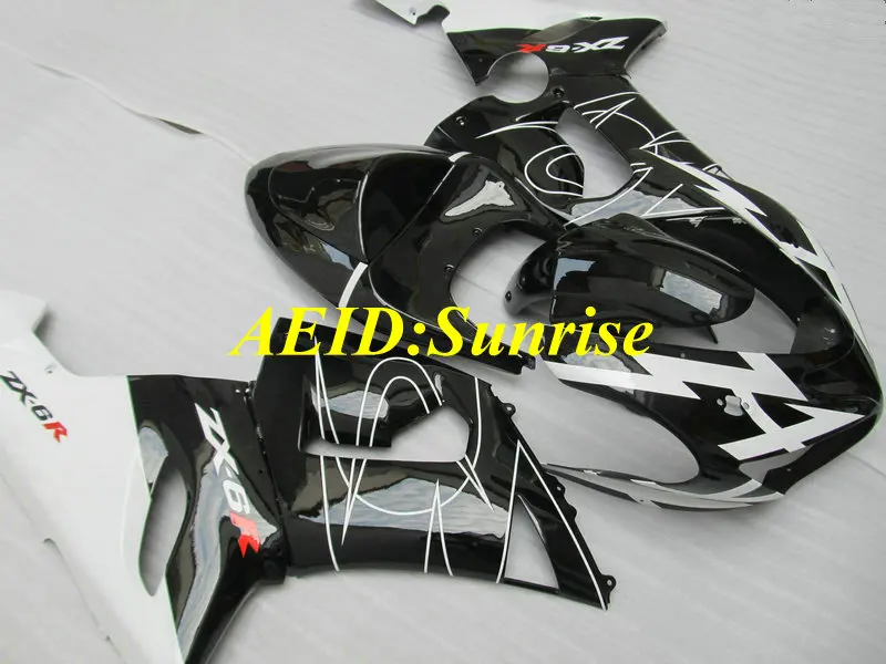 Комплект обтекателей для мотоцикла KAWASAKI Ninja ZX6R 636 05 06 ZX 6R 2005 2006 zx6r ABS глянцевый