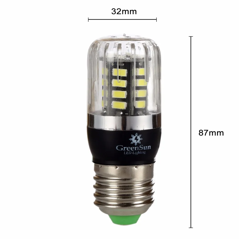 4/10 шт E27 5736 SMD СВЕТОДИОДНАЯ Лампа 220V 3W Светодиодная лампа Энергосберегающая
