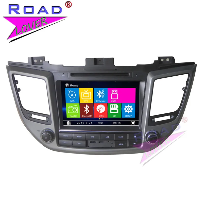 TOPNAVI Wince 6 0 два Din 8 дюймов Автомобильный медиа-центр DVD Авто плеер для Hyundai Tucpon