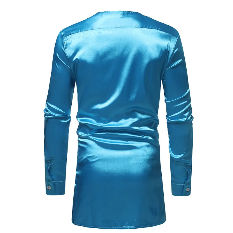African Fashion Mens Shirt Long Sleeve O-neck Button Up Casual Suit 2018 Print Tops Wear Men Clothes | Тематическая одежда и