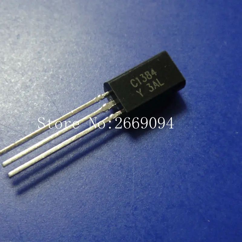 

20 шт./лот транзистор DIP 2SC1384 TO-92L 1A 60V PNP