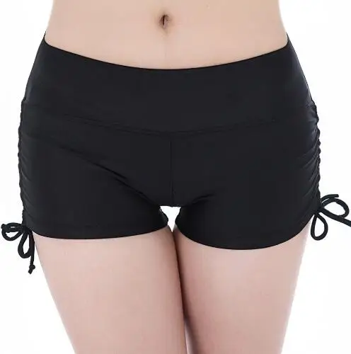 Женские шорты из лайкры и спандекса со средней талией для гимнастики танцев