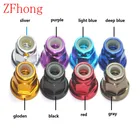 50 шт. M2 M3 M4 M5 M6 красныйчерныйсинийсветло-синийоранжевыйзолотойфиолетовыйрозовыйсеребристыйсерый анодированный алюминий фланцевый нейлоновый фиксирующий ключ