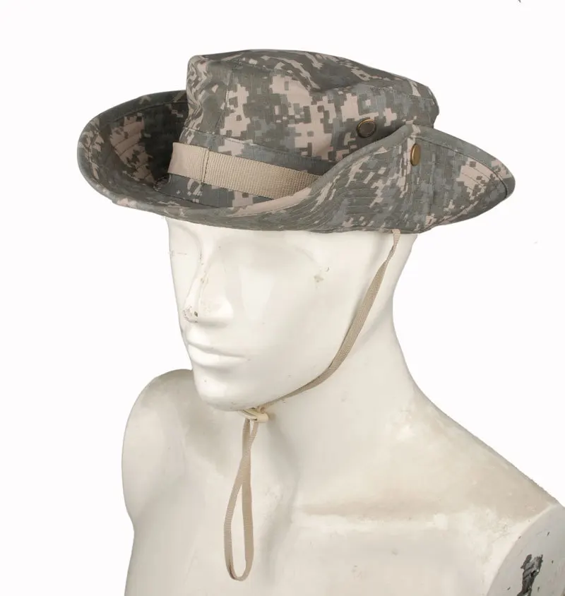 SWAT TACTICAL MILSPEC CAMO BOONIE HAT CAP ACU IN SIZES-1073 | Аксессуары для одежды