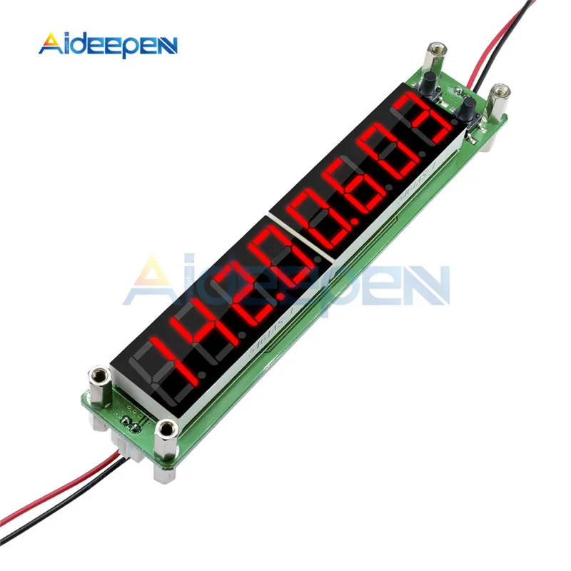 9 V 15 8*0 56 inch светодиодный цифровой 0 1 до 60MHz 20MHz 2400MHZ 2 4 GHz радиочастотный счетчик