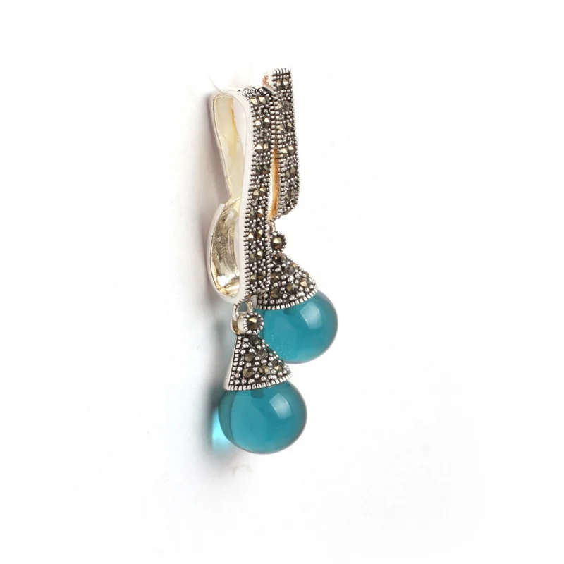 Натуральные 12 мм круглые модные бусины Подвески для женщин ювелирные изделия