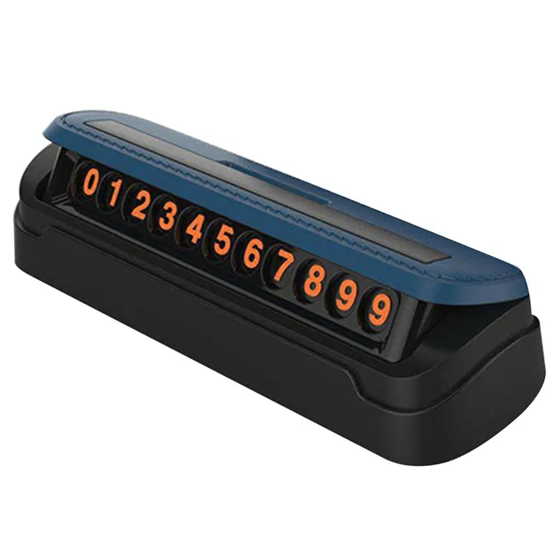 Автомобильный временный Знак Парковки парковочная карта номер телефона панель с