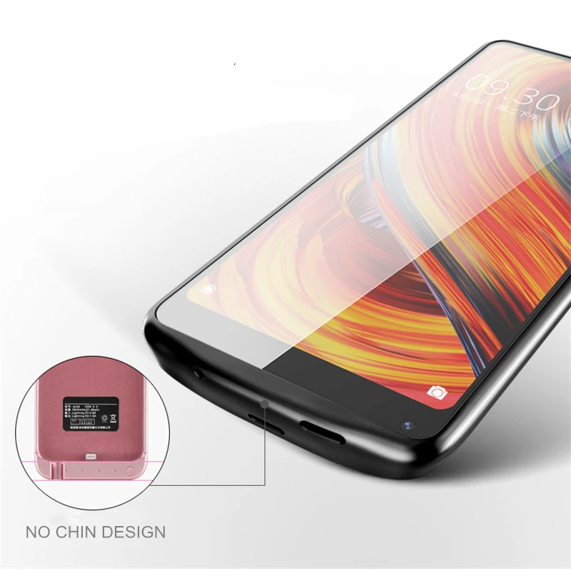 KQJYS внешний аккумулятор 4700 мАч зарядный чехол для Xiaomi Mi Mix 2S Чехол для аккумуляторной батареи запасной Внешний Аккумулятор Чехол