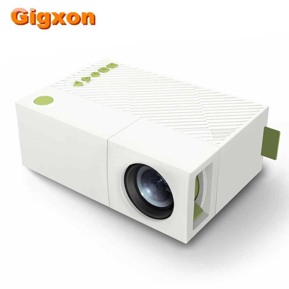 Gigxon G19 плюс Мини проектор видеопроектор карманный проектор LED 320*240 USB/SD/AV/HDMI для ТВ коробка игровой ноутбук PC слот для карт памяти