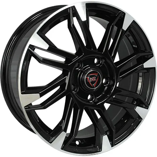 Колесный диск NZ F 8 6x15/5x112 D57.1 ET47 Черный|Диски колёсные| |